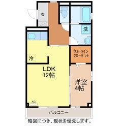 トスカーナRNの物件間取画像